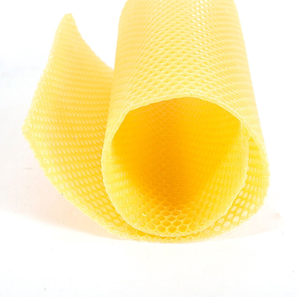 30Pcs Beeswax Foundation Sheets – Beekeeping Supplies 7.68×16.34 In