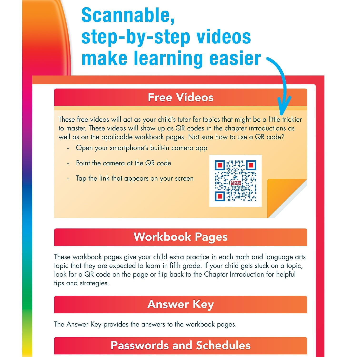 Spectrum Spectrum Paperback Workbook Complete Learning + Videos (70543