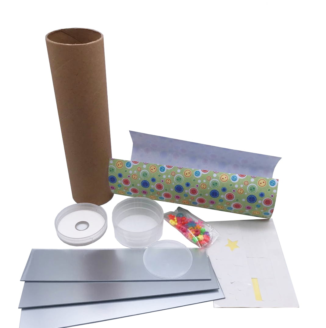 Kbraveo 3 Sets DIY Kaleidoscope Making Kit,Kaleidoscope Toy Educationa
