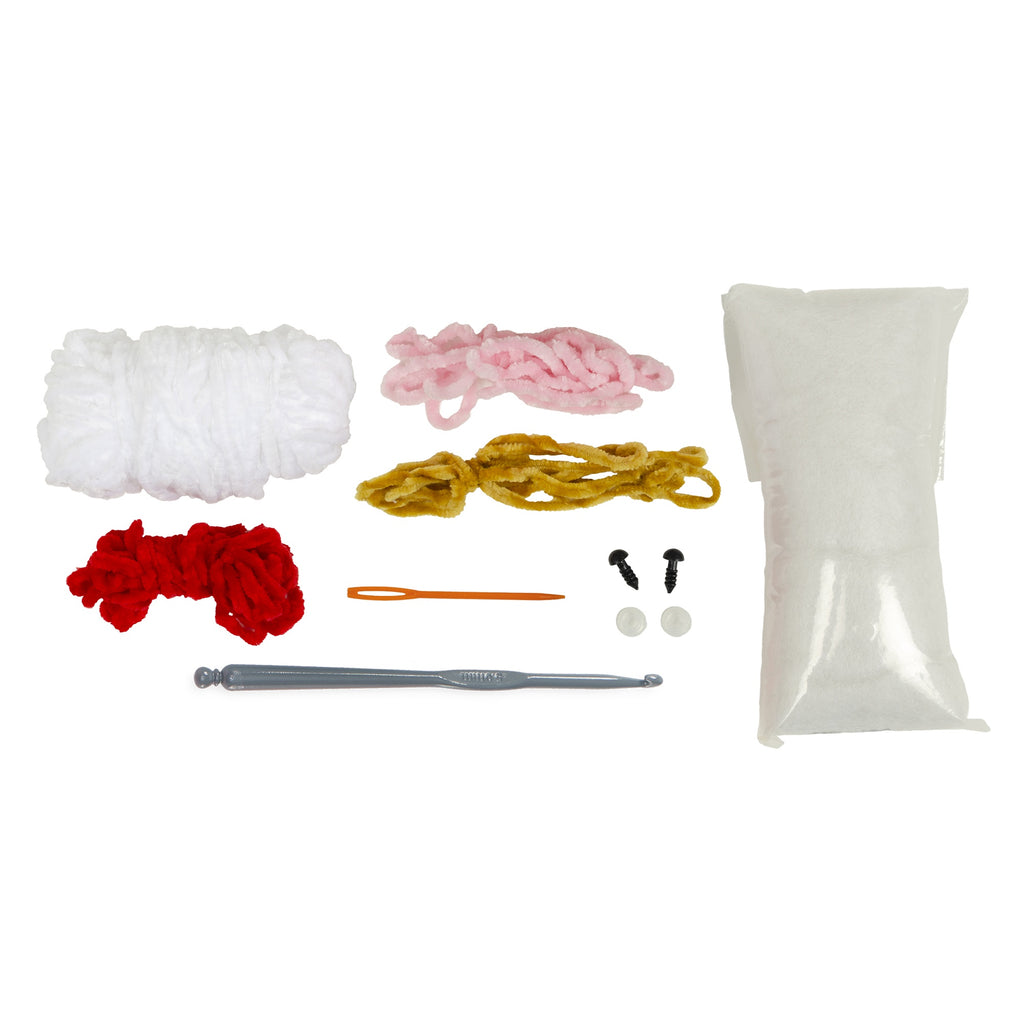 Create It Beginner Crochet Kit, DIY Crochet Starter Kit with Chenille