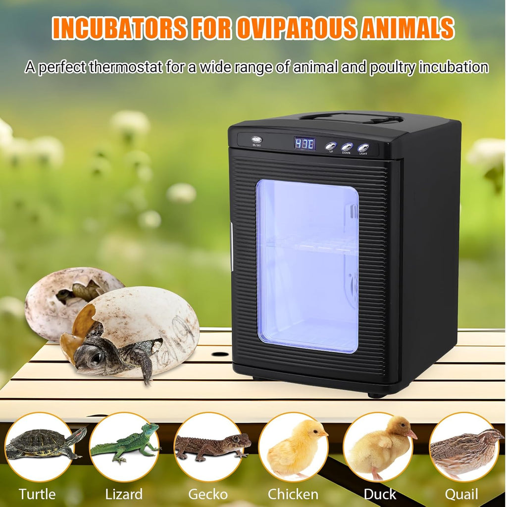 Incubators for Hatching Eggs 25L, Portable Scientific Laboratory Incub
