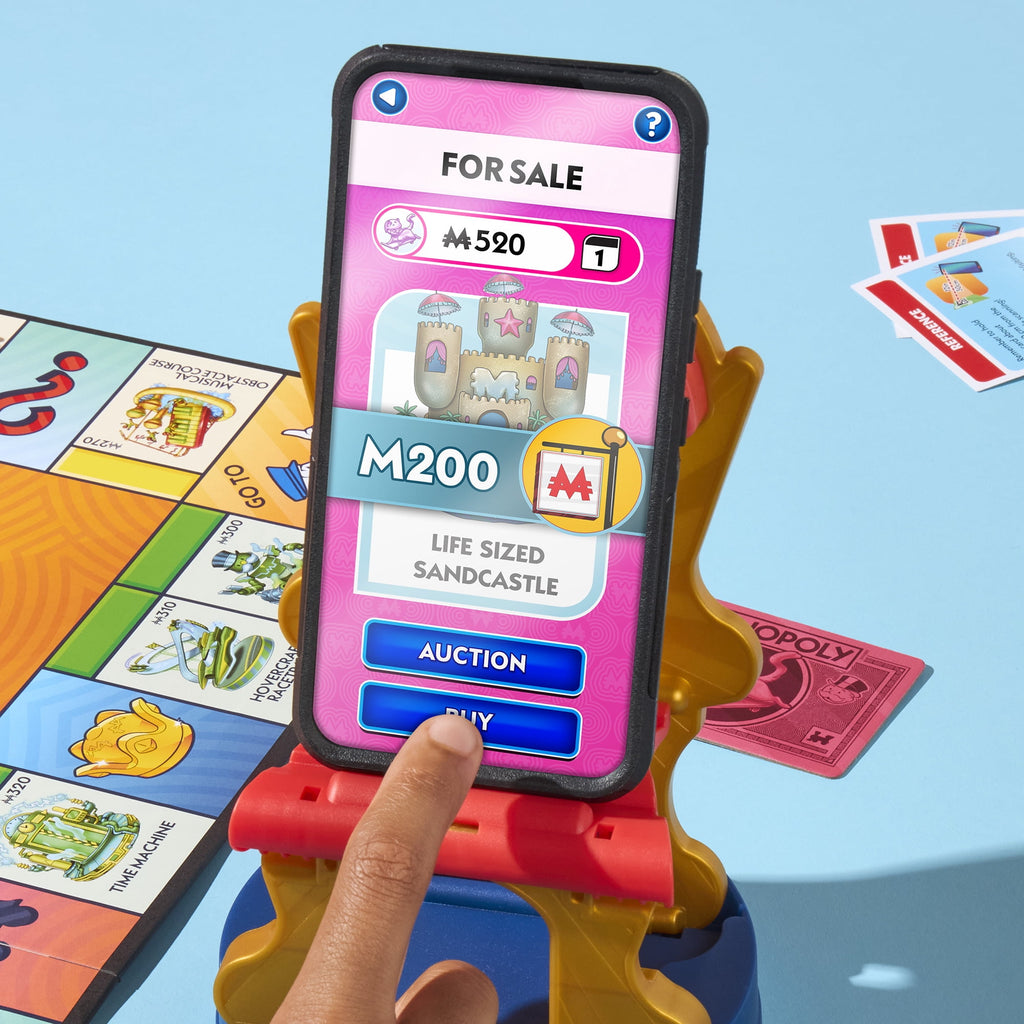 Monopoly App Banking Board Game, App-Enabled Game, Links to Smart Devi
