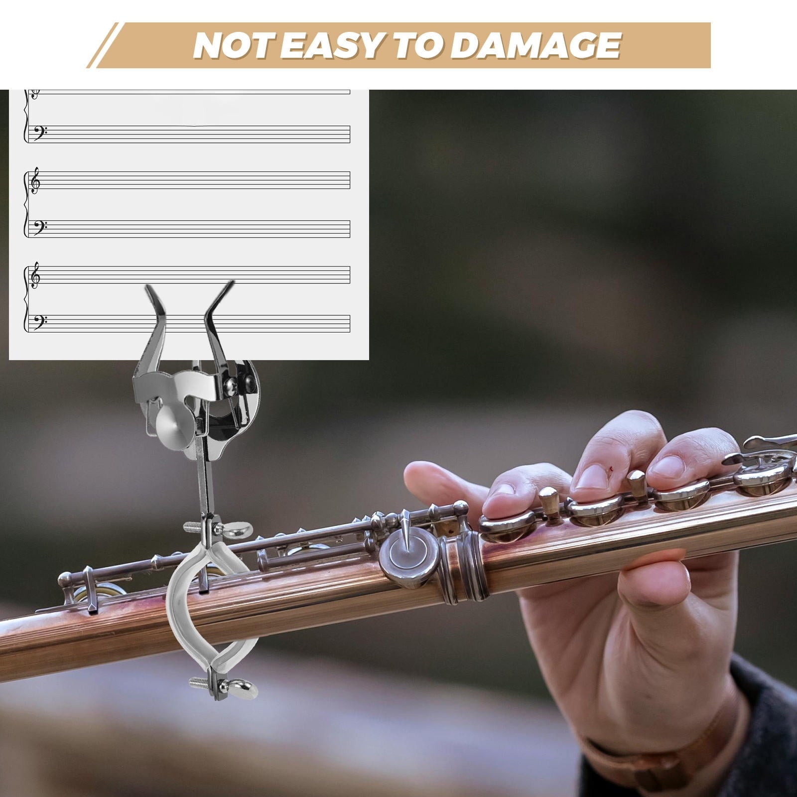 UPKOCH Lyre Music Stand Compact For Beginners 1Pcs