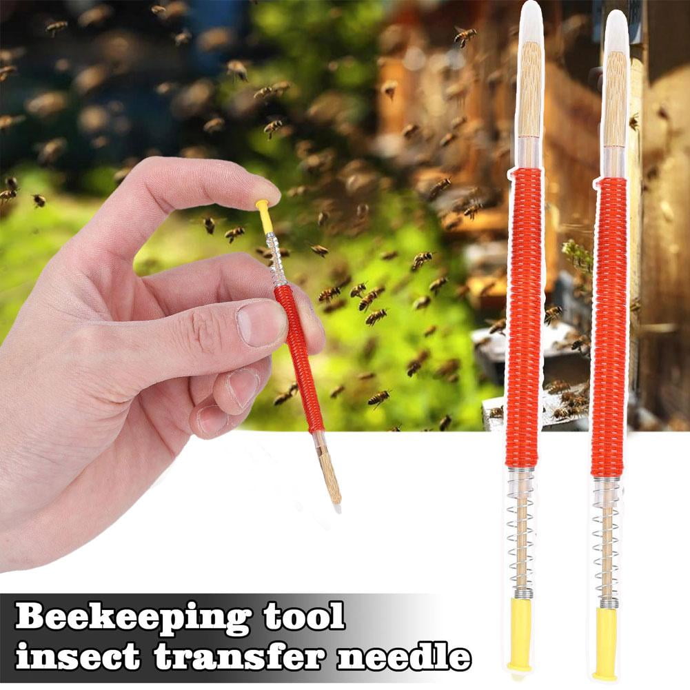 Agiufgs Bee Smoker Bamboo and Plastic, Produces Smoke to Calm Bees, fo