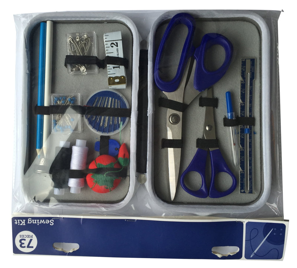 White Travel Size Sewing Kit
