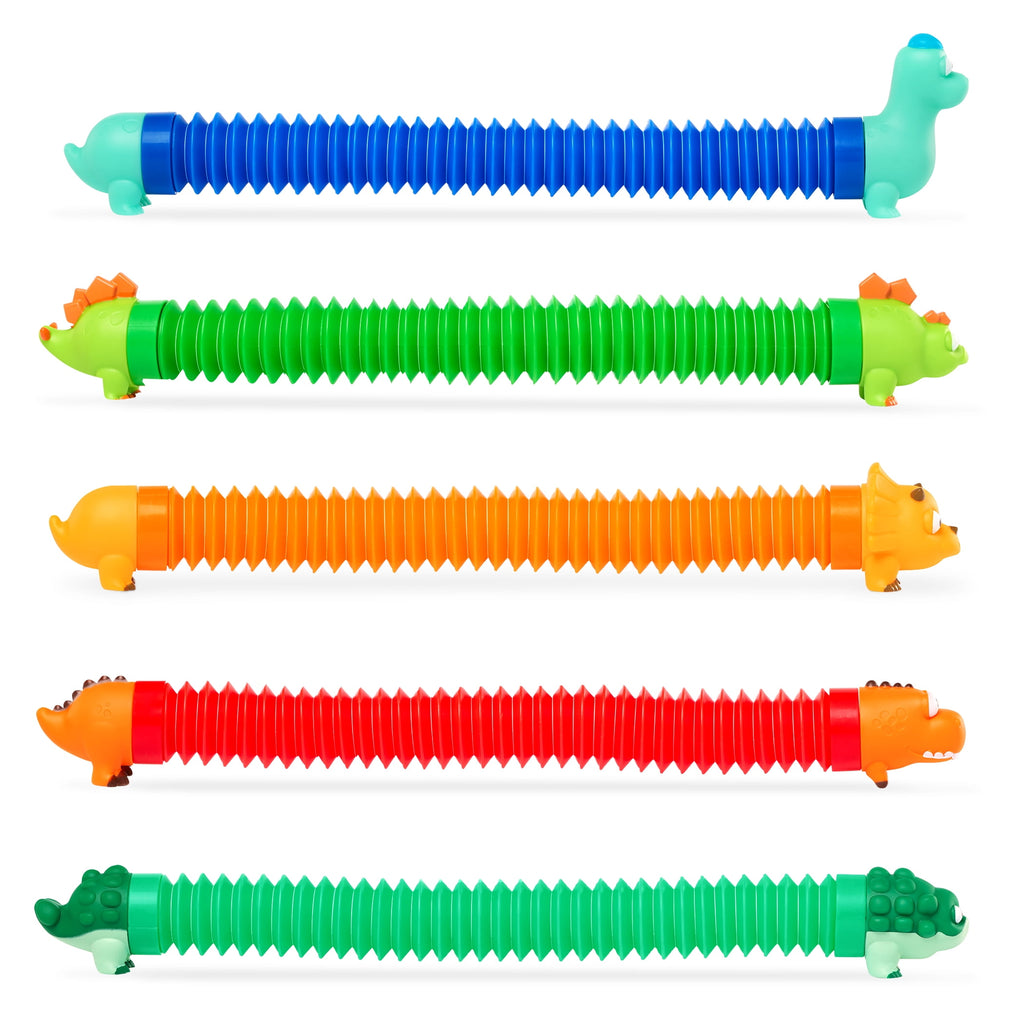 Battat Li'l Dino Buddies Sensory Dinosaur Tubes