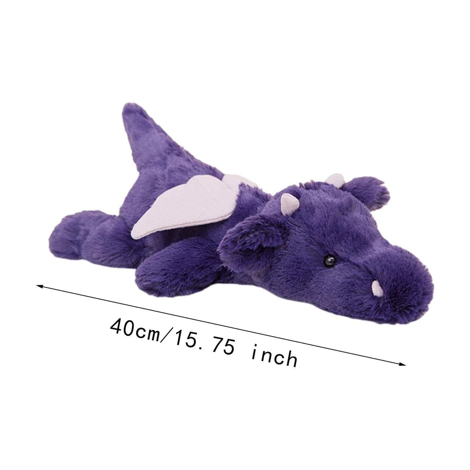 BINGLI Fire Dragon Plush 15.75" Soft Weighted Dragon Stuffed Animals G