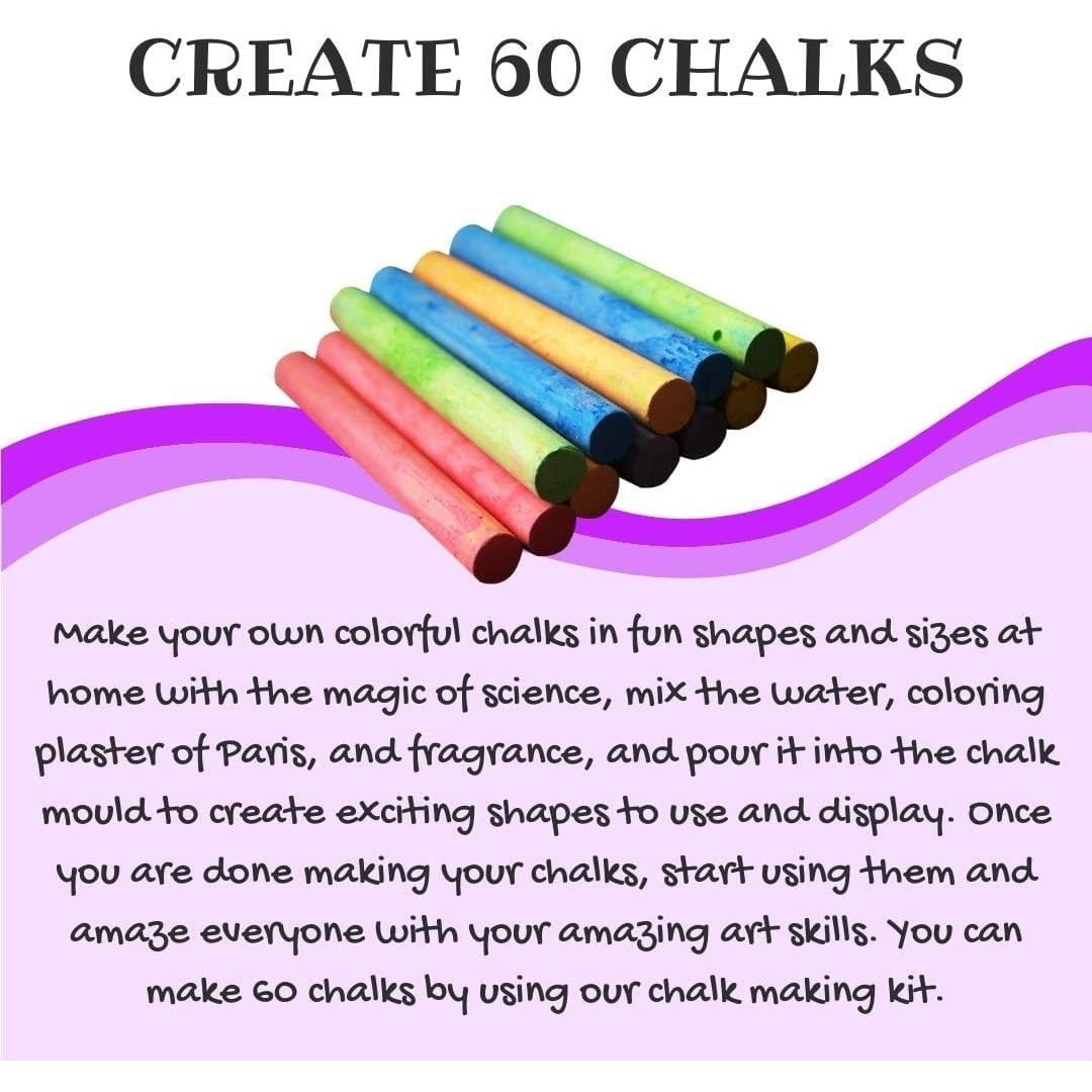 Mighty Mojo Explore STEM Learner Chalk Making Lab DIY Science Kit
