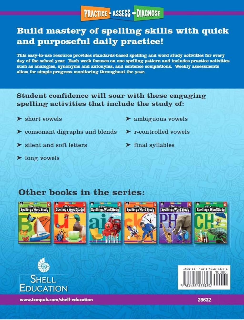 180 Days™: Practice Workbooks for Fourth Grade: Reading 2nd Edition,