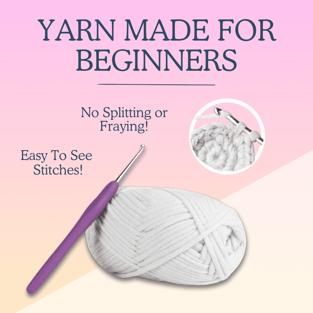 Learn to Crochet Kit for Beginners ~ Beatrice Bunny (Includes Blue Mag