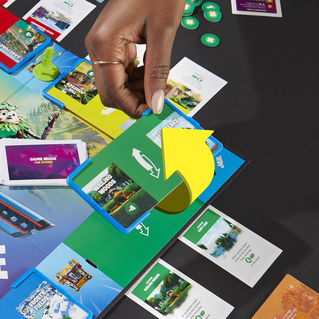 Monopoly Flip Edition: Fortnite Board Game, Monopoly Game Inspired by