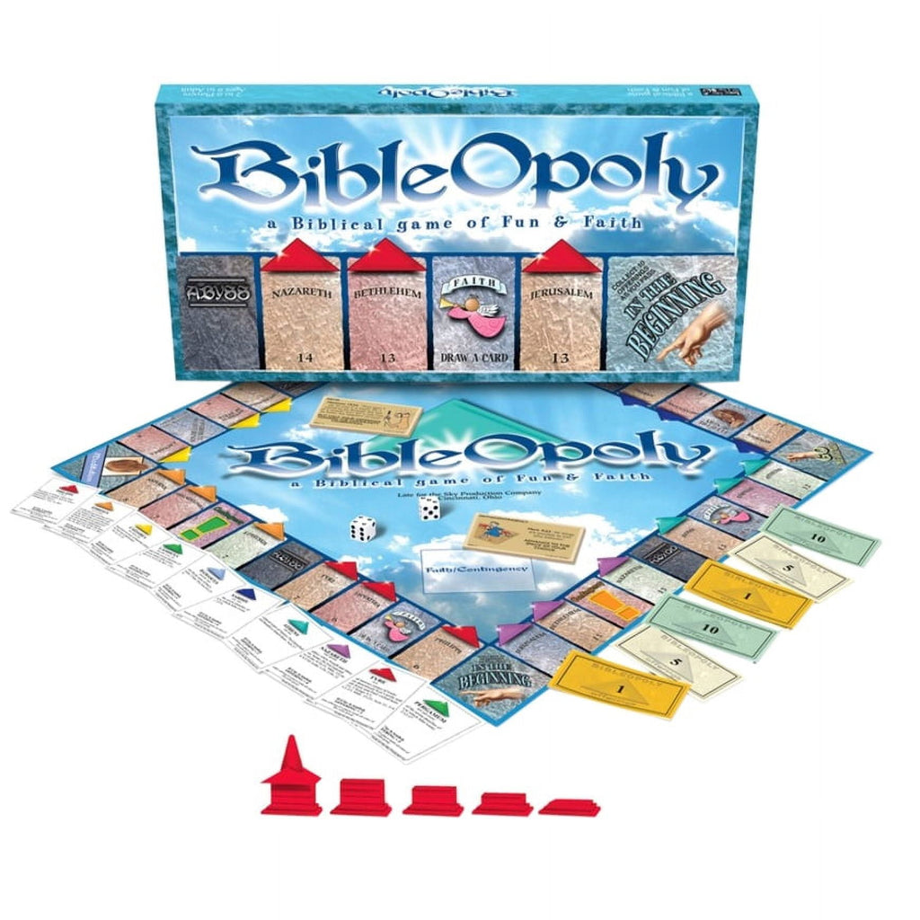 Late for the Sky Bible-Opoly Board Game