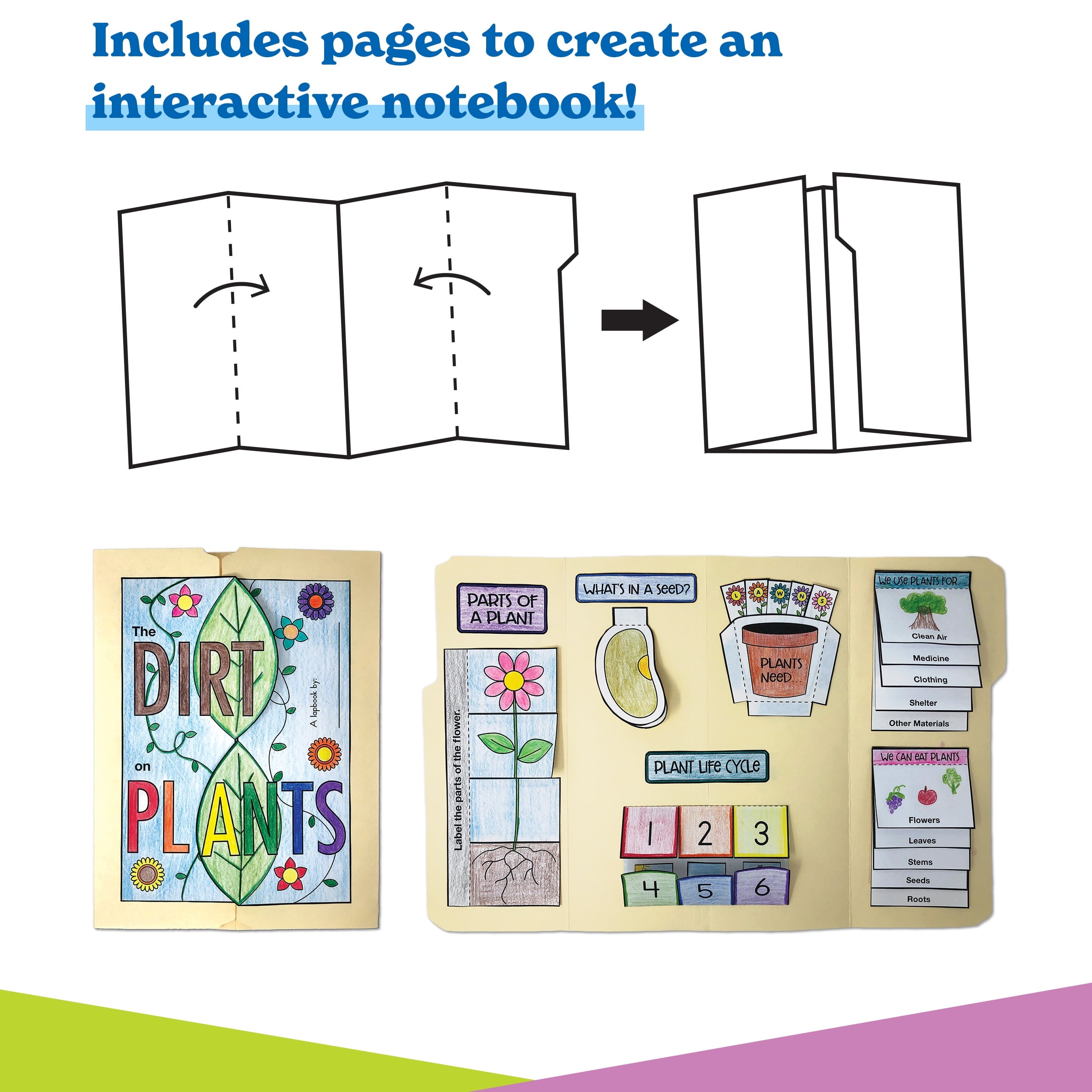 Carson Dellosa In a Flash: Plants Flash Drive (191 pages and 2 ebooks)