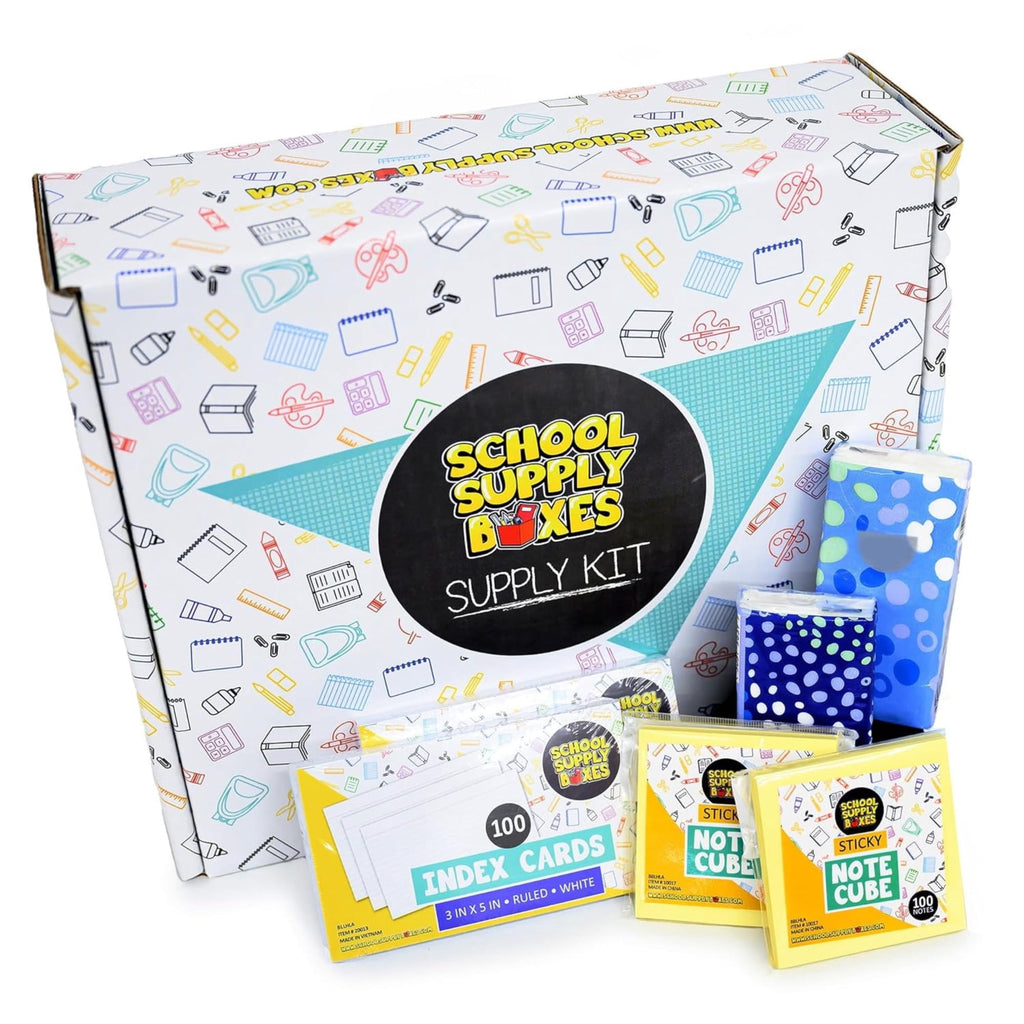 School Supply Boxes | Math Bundle (40 Piece) | House Brand Edition | B
