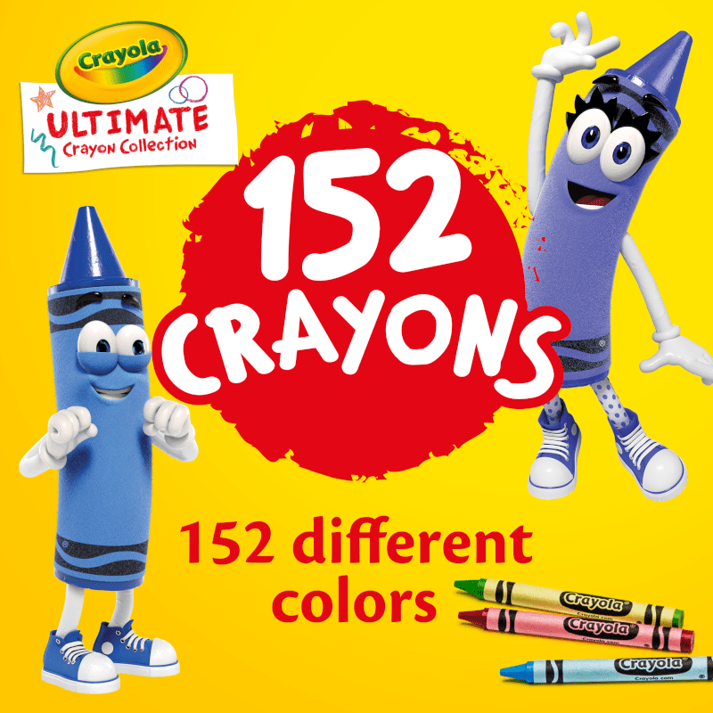 Crayola Ultimate Crayon Collection, Back to School Supplies, Teacher S