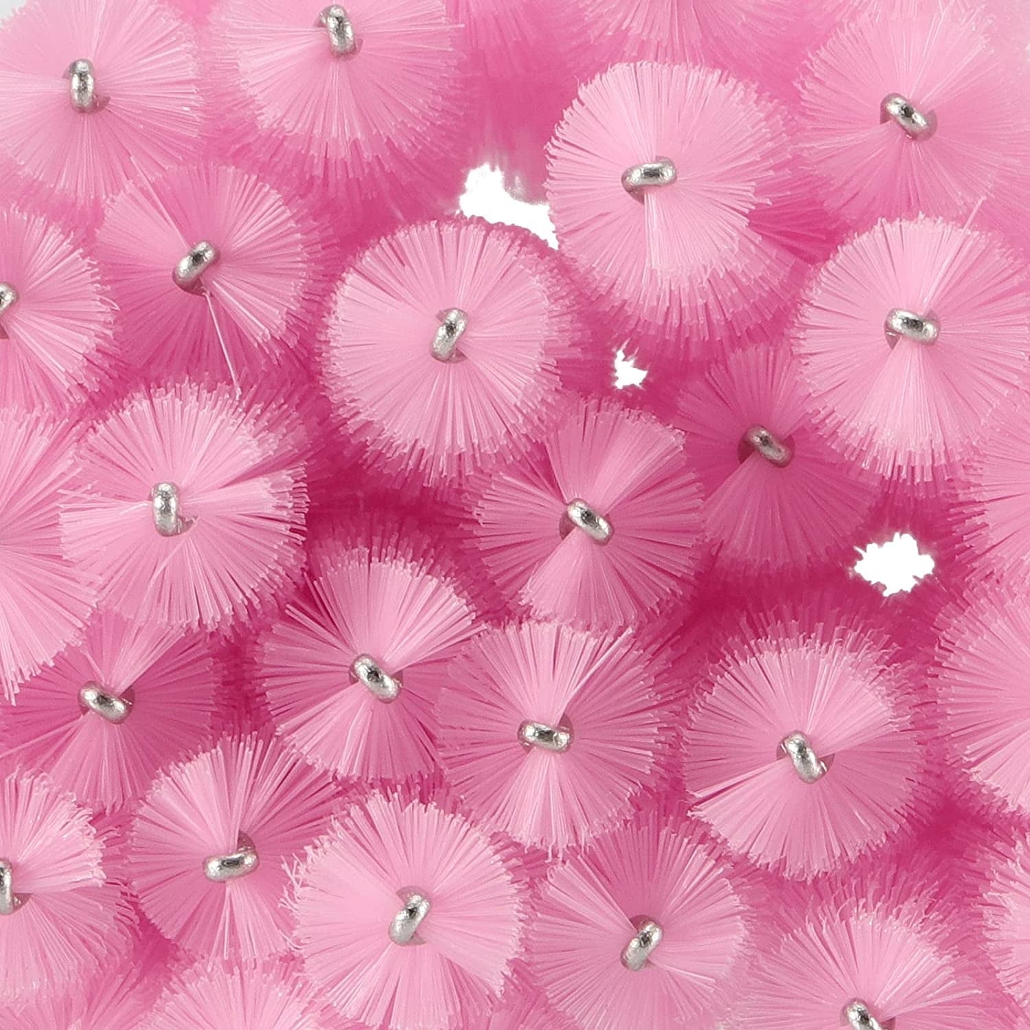 GMZW 300PCS Eyelash Mascara Brushes, Disposable Lash Spoolies, Crystal