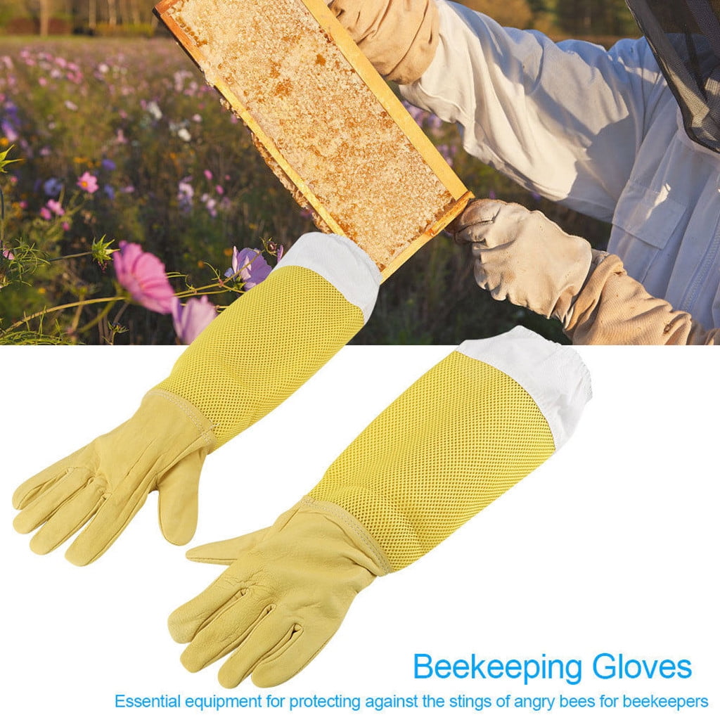 Beekeeping Beekeeper and Sleeves Set for Hands-Free and Ventilation Cr