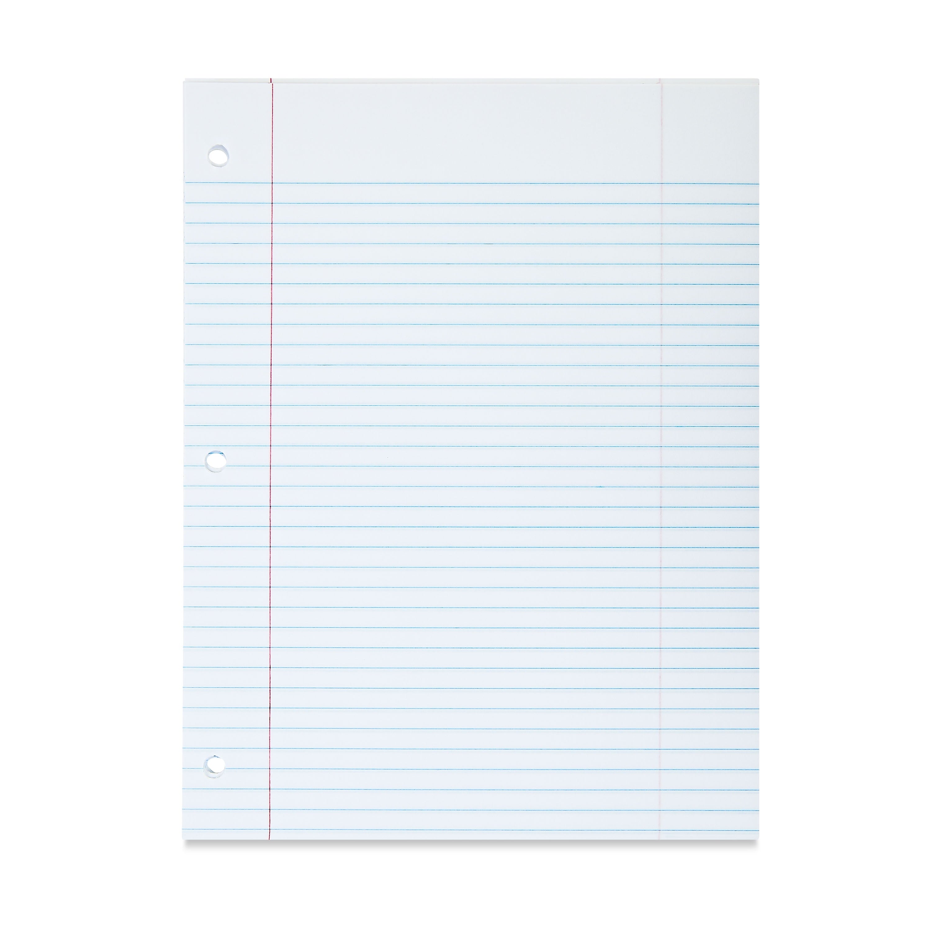 Pen+Gear College Ruled Filler Paper, 10.5" x 8", 150 Sheets (59156)
