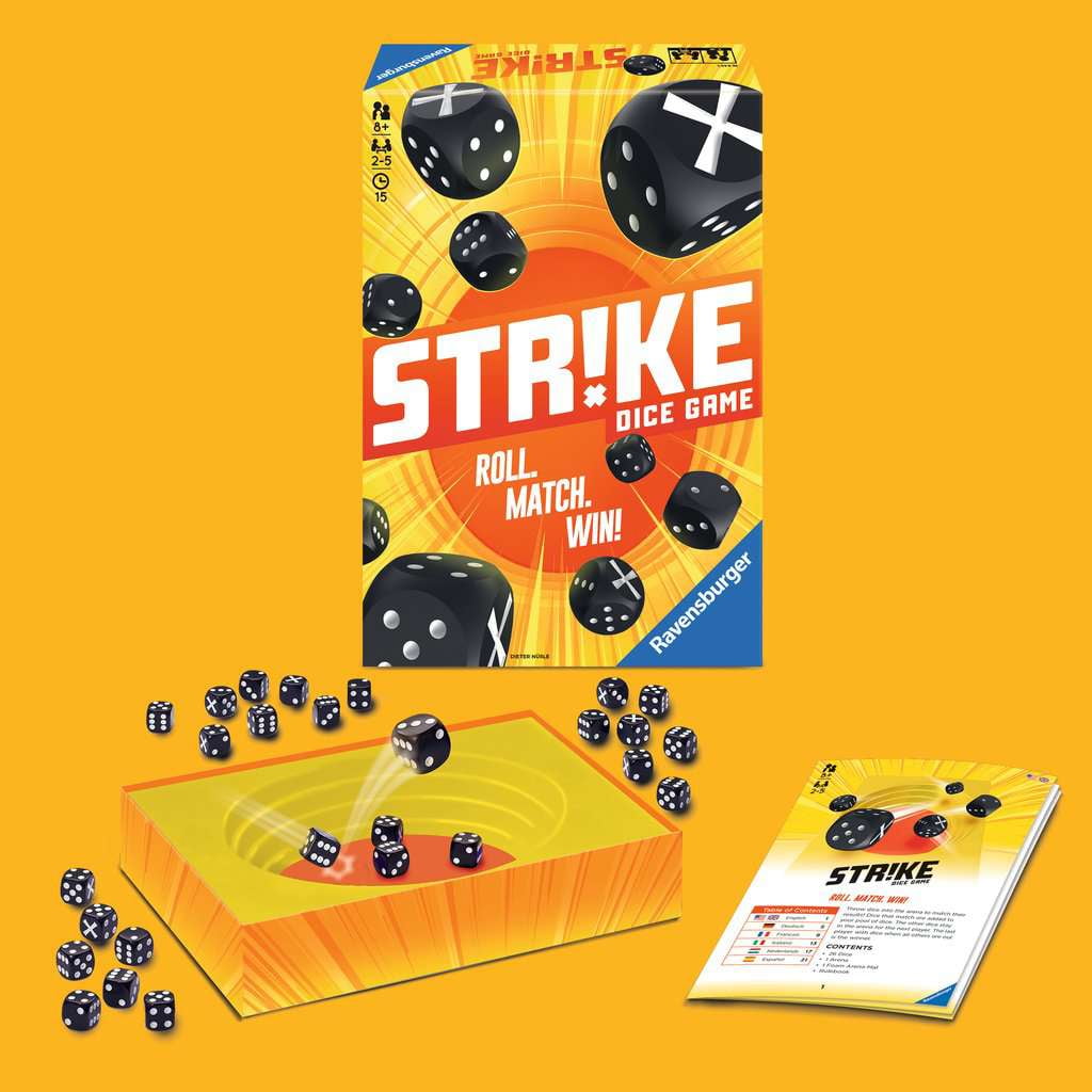 Ravensburger Strike Board Game, Children Ages 8 and up