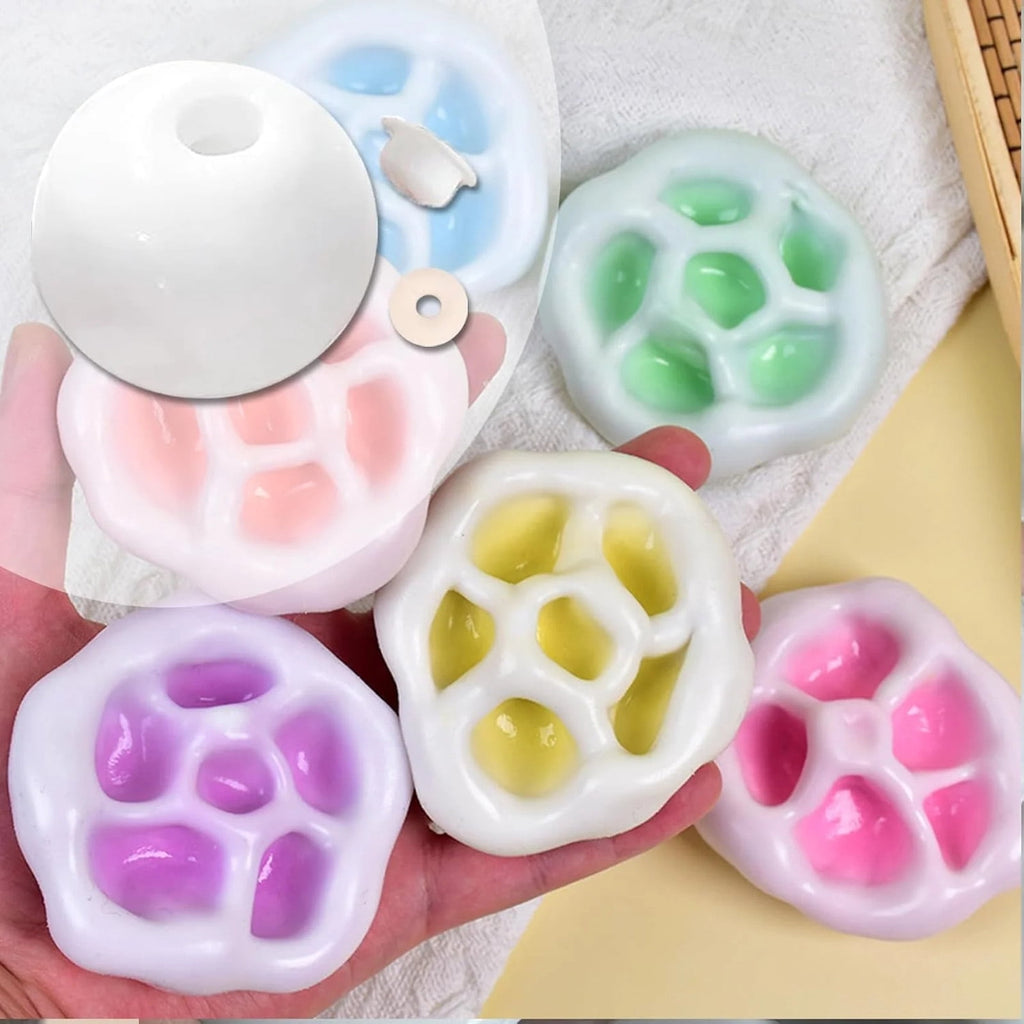 12 Pcs DIY Stress Ball Making Kit – Empty Squishy Skins – Crunchy