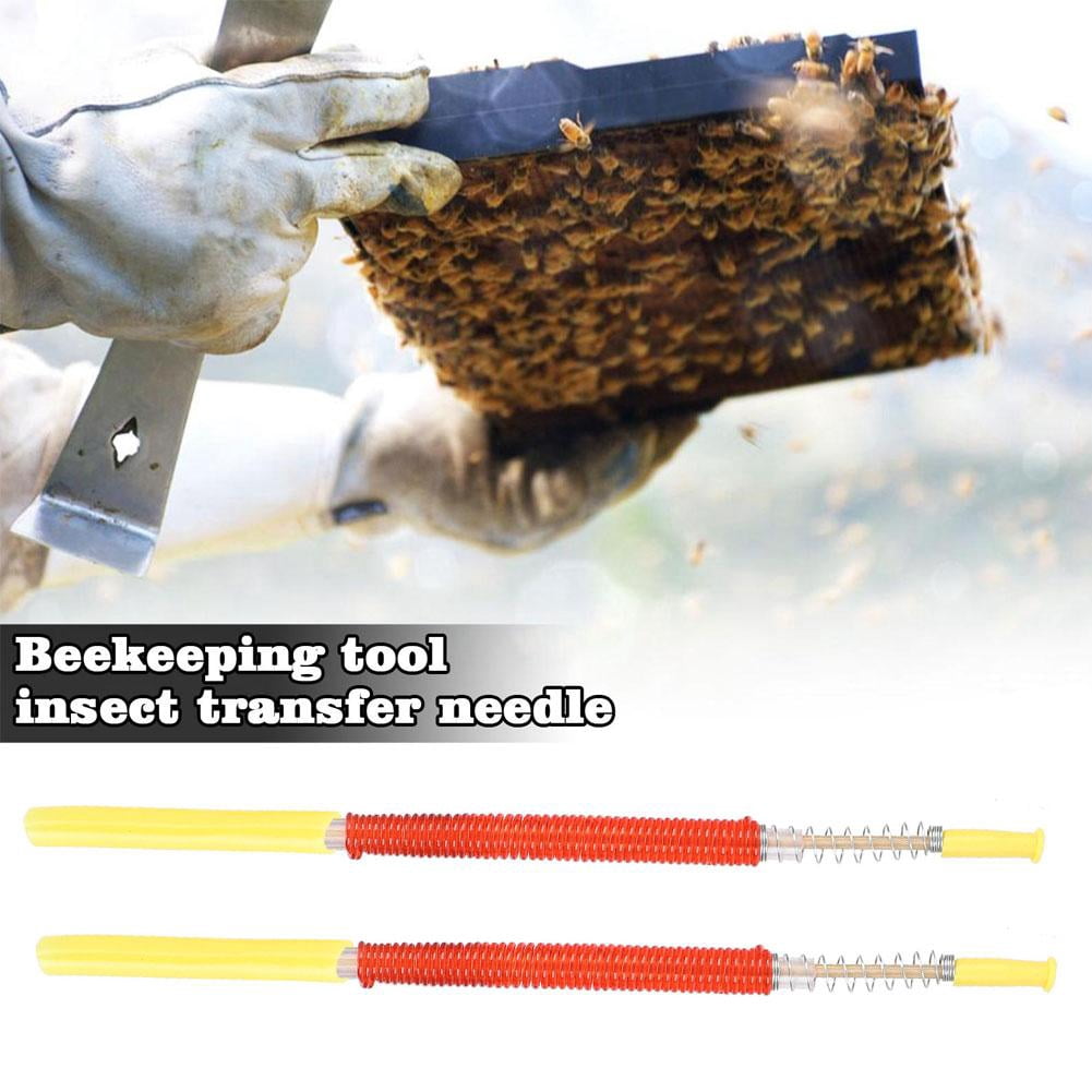 Agiufgs Bee Smoker Bamboo and Plastic, Produces Smoke to Calm Bees, fo