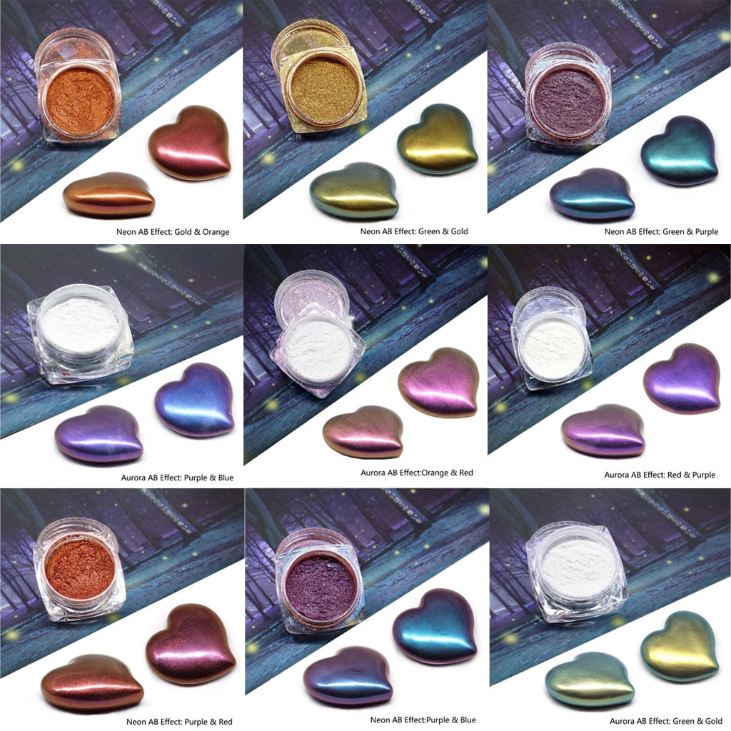 9 Colors Mica Powder Epoxy Resin Colorant Dye Pearl Pigment Natural Mi