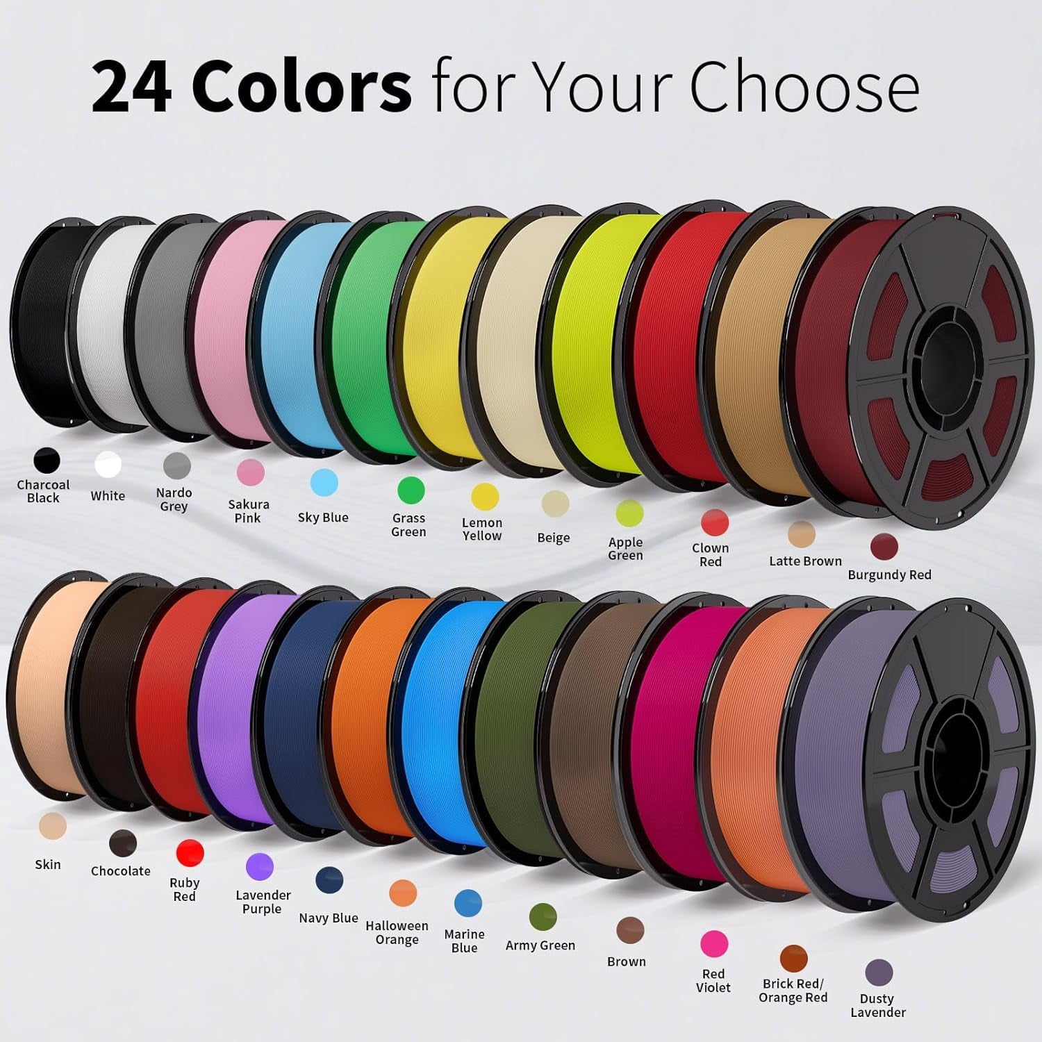 Matte PLA, Filament,Skin Color PLA 30-300mm/s 3D Printing Filament 1.7