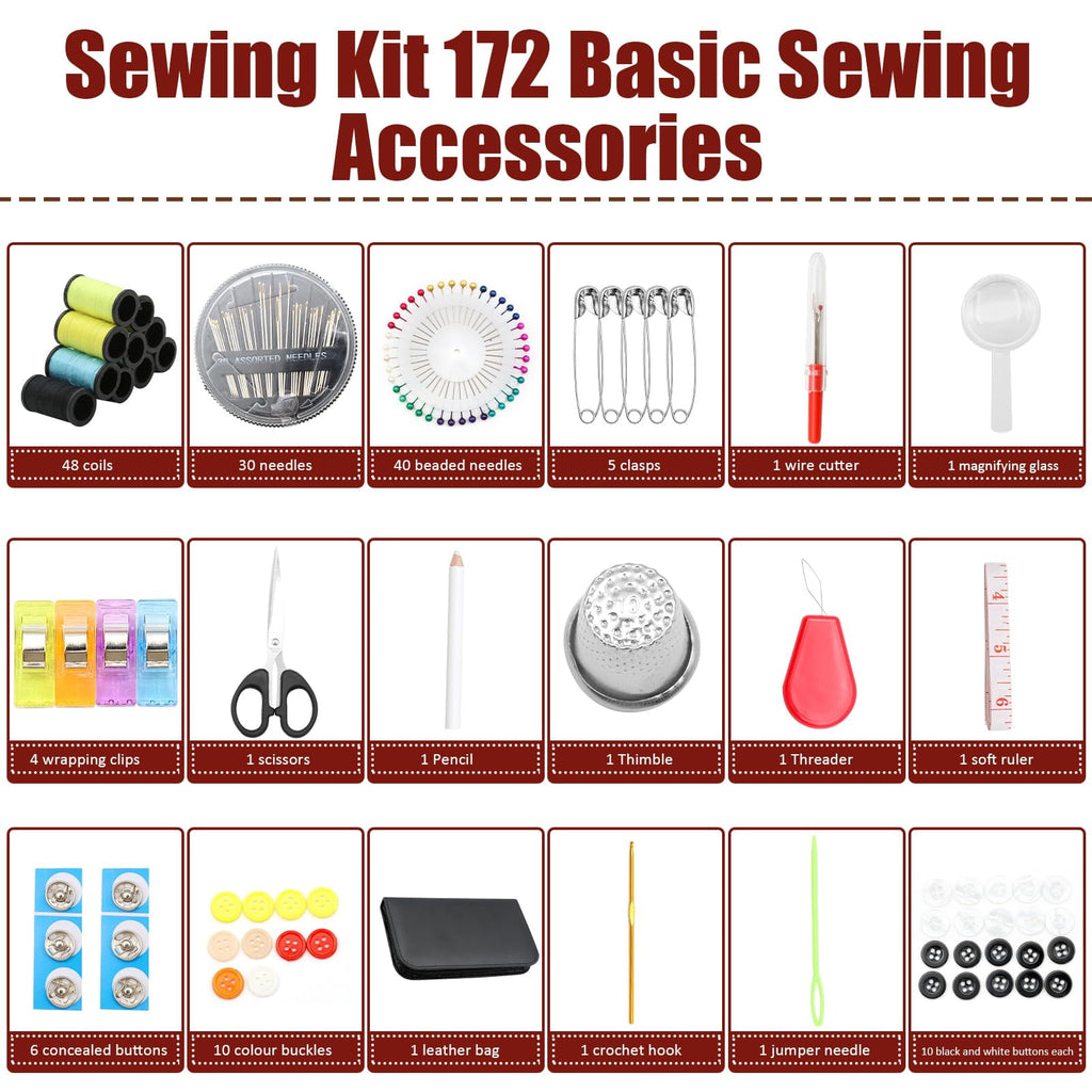 GIRACOA Swing Kits Gift for Mom Grandma Beginner, 172 Pcs complete set