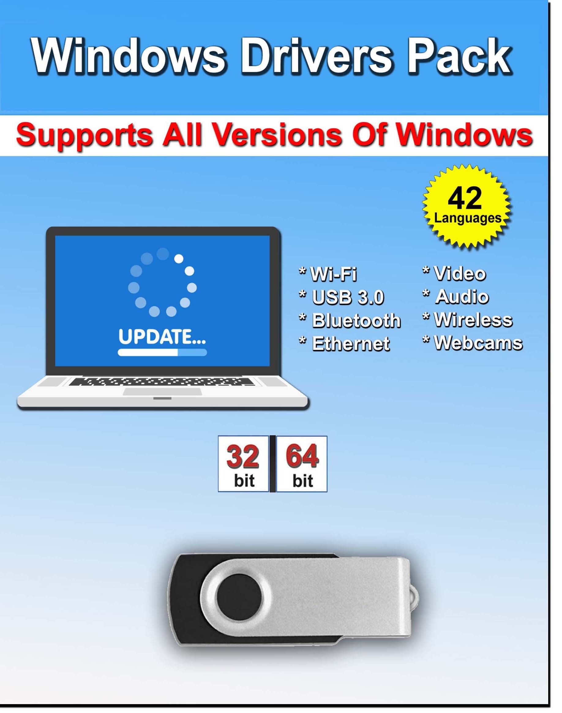 Computer Werx: Windows 11, Professional 64 Bit with Key (USB)
