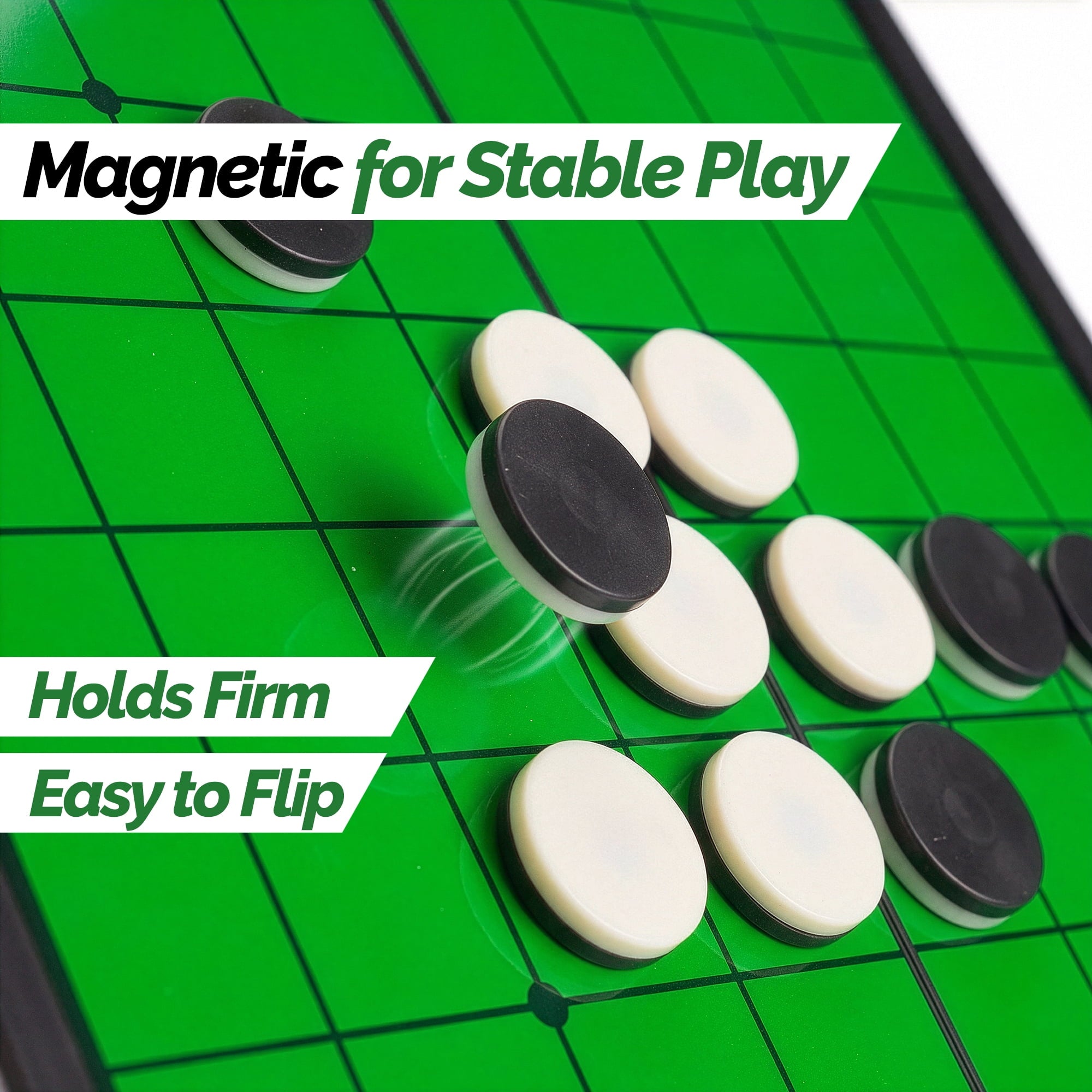 Sterling Games Othello Reversi Strategy Game 9.75 inch Folding Magneti