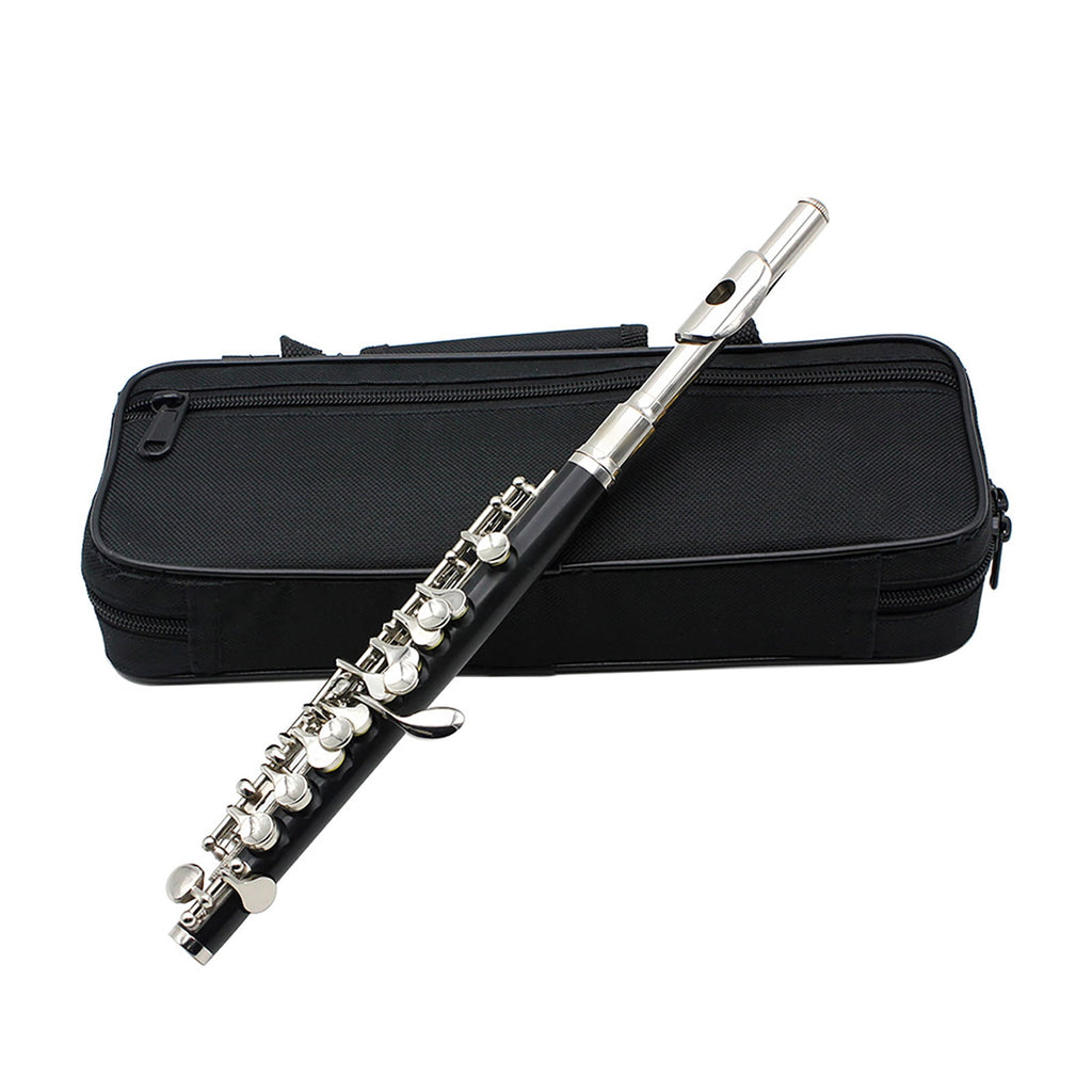 Dcenta Key of C Piccolo Flute with Polish Cloth Cleaning Stick Screwdr