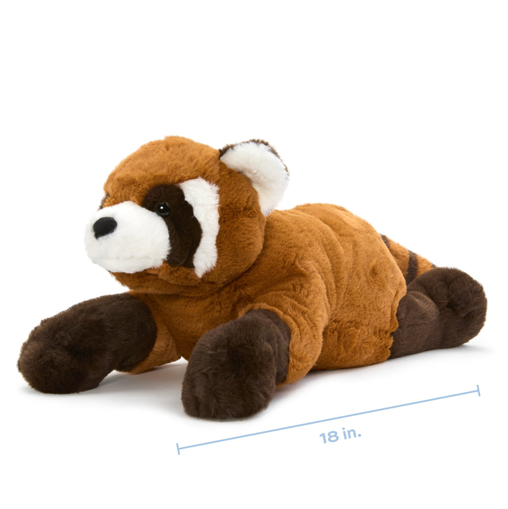 Hugs & Cuddles™ 18" Weighted Plush Red P&a, 2.5 lb Soft Sensory Calm