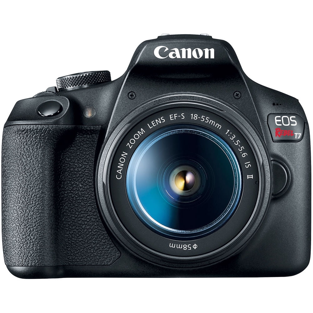 Canon EOS Rebel T7 Digital SLR Camera with EF-S 18-55mm Lens, APS-C Se