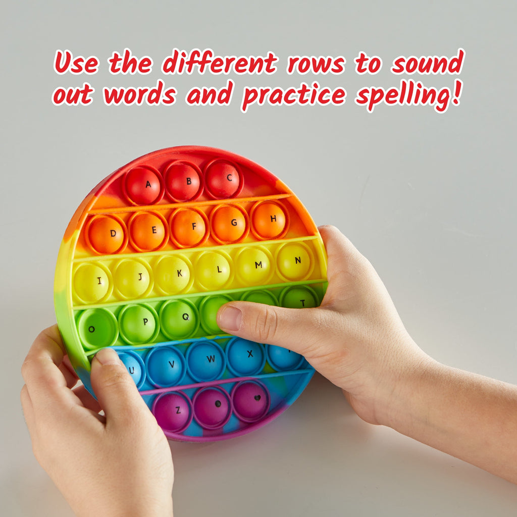 Alphabet Sensory Bubble Poppers