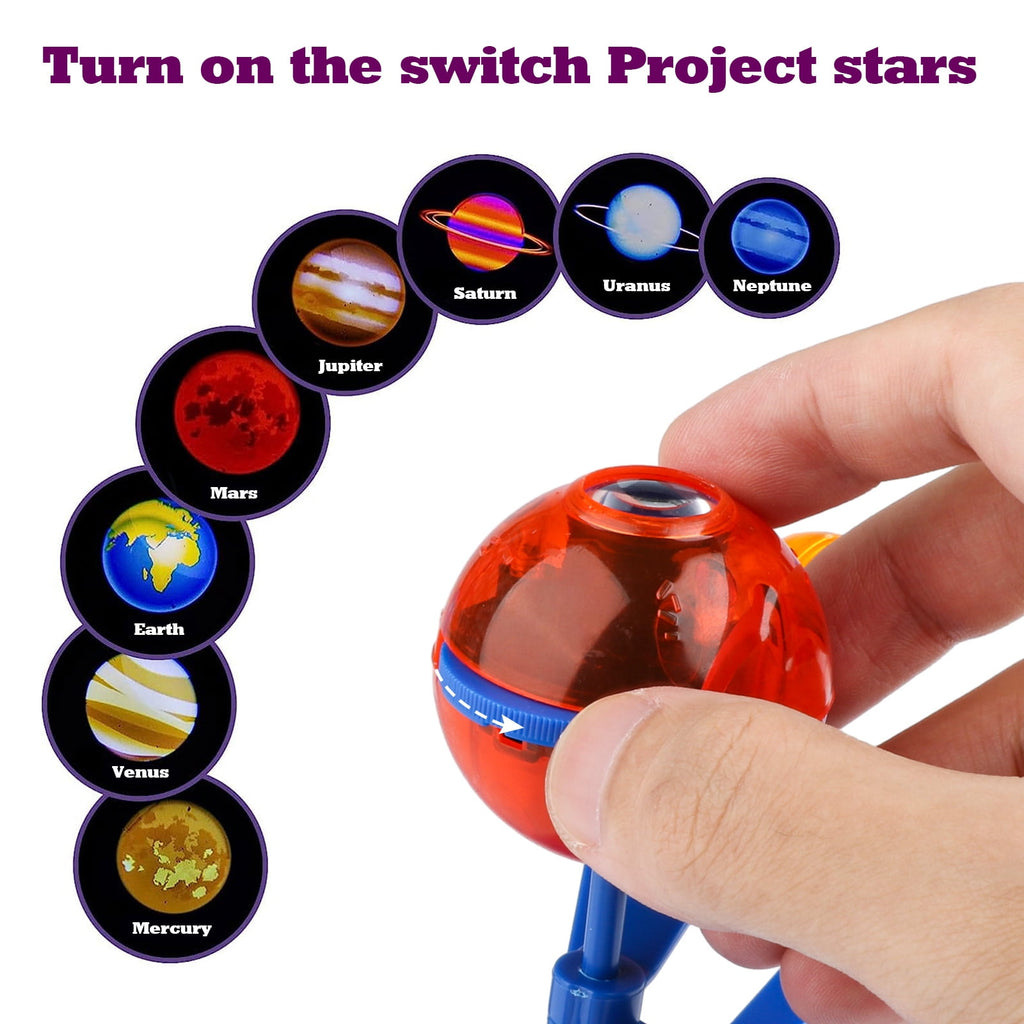 HopeRock STEM Educational Toy Rotating Planets for Kids Solar System P