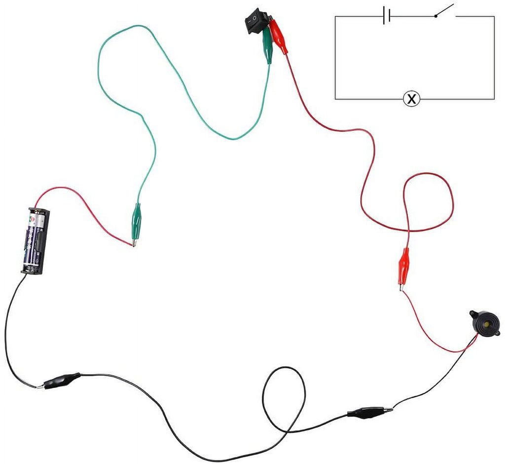 Electric Circuit Motor Kit, Science Experiment Educational Montessori