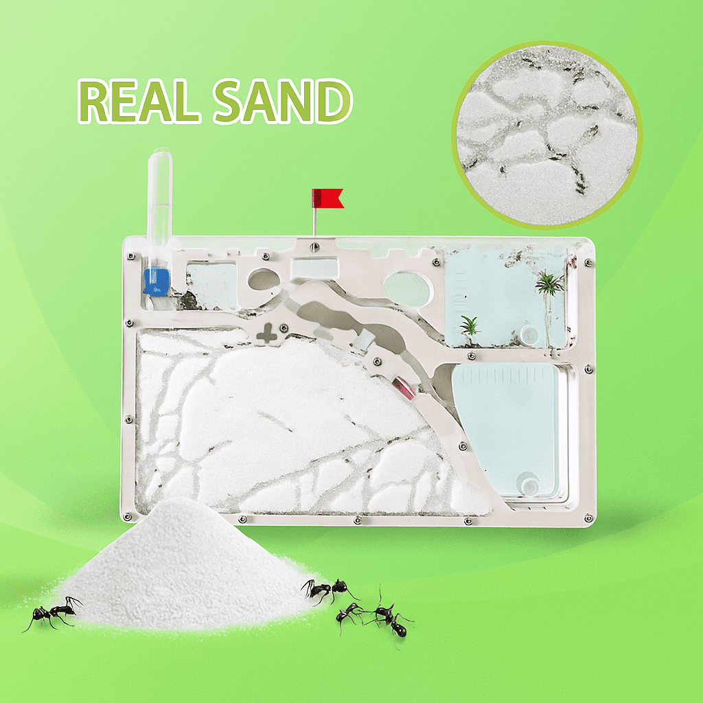 Kahopy Large Ant Farm , Sand Ant Farm Nest, Clear Acrylic Ant Farm Kit