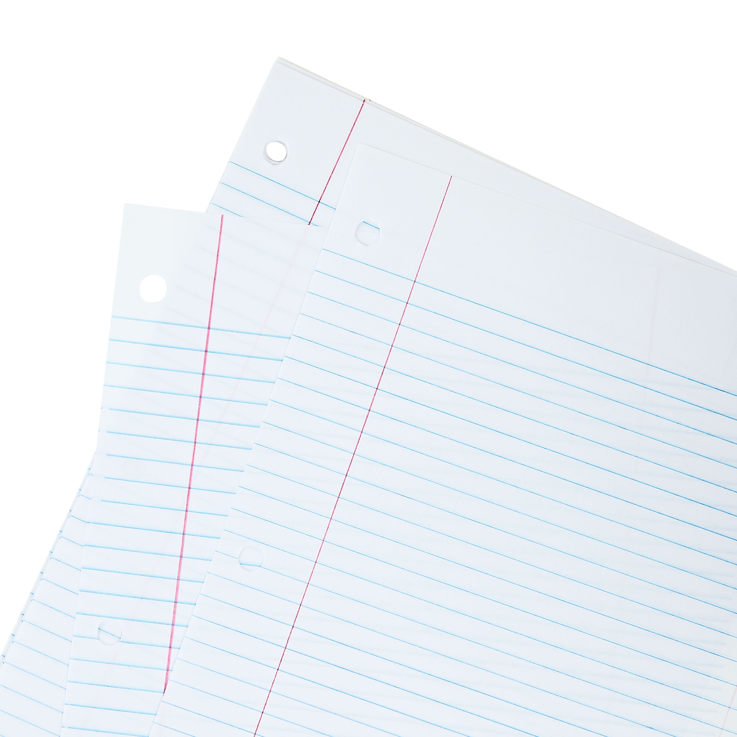 Pen+Gear College Ruled Filler Paper, 10.5" x 8", 150 Sheets (59156)