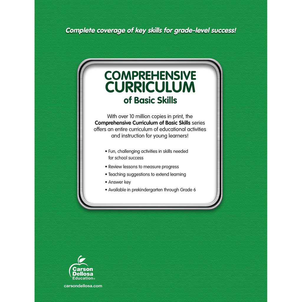 Thinking Kids Comprehensive Curriculum of Basic Skills Workbook (544)