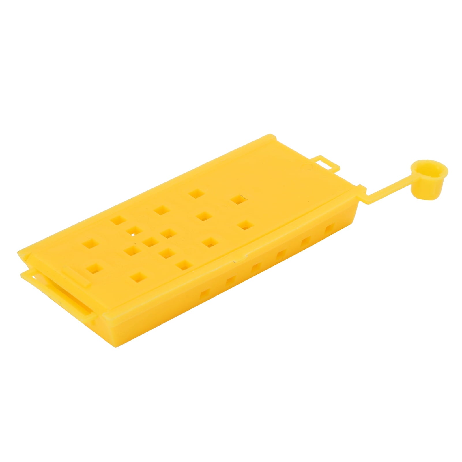BOKYAN 20Pcs Queen Bee Cages, Yellow Plastic Beekeeping Transport Box
