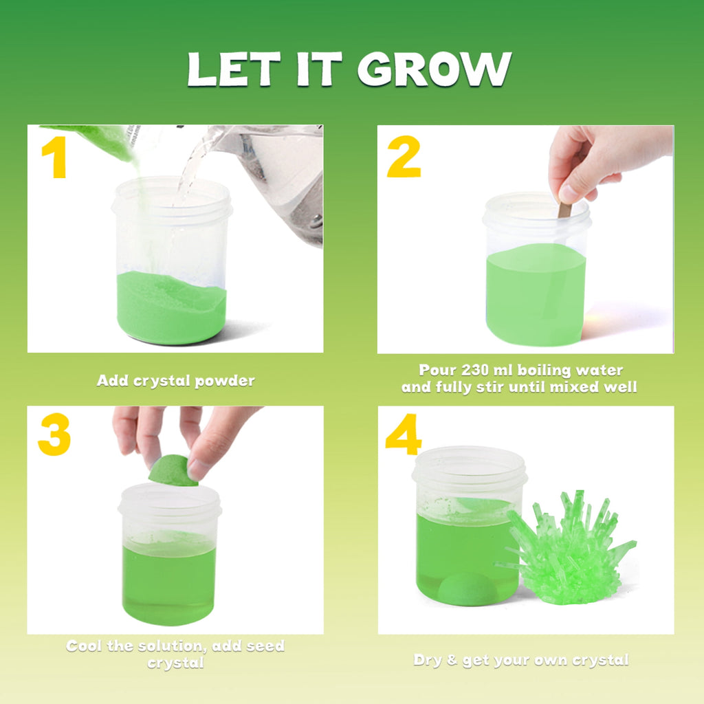 Piano Potato Crystal Growing Kit for Kids | Diy STEM Science Experimen