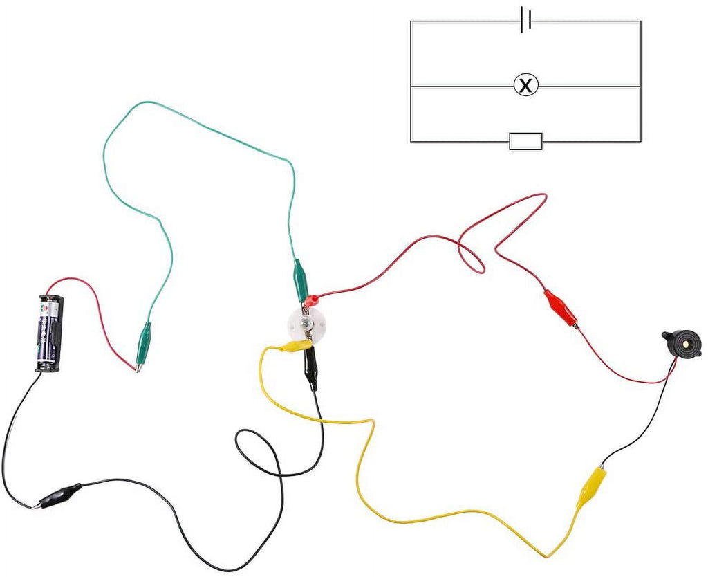 Electric Circuit Motor Kit, Science Experiment Educational Montessori
