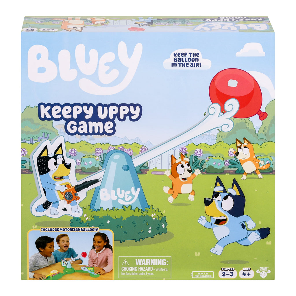 Bluey Keepy Uppy Board Game, 2-3 players, Ages 4+