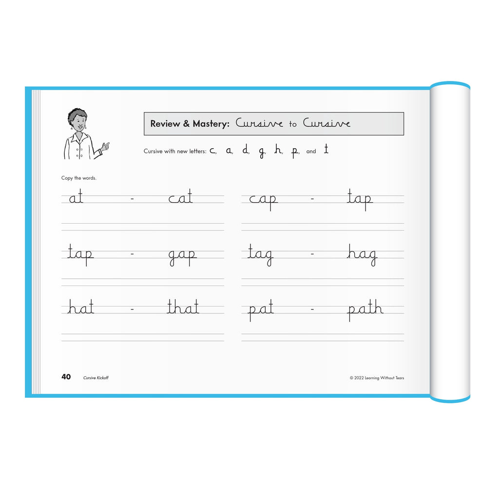 Handwriting Without Tears Cursive Kickoff 2nd Grade Cursive Handwritin