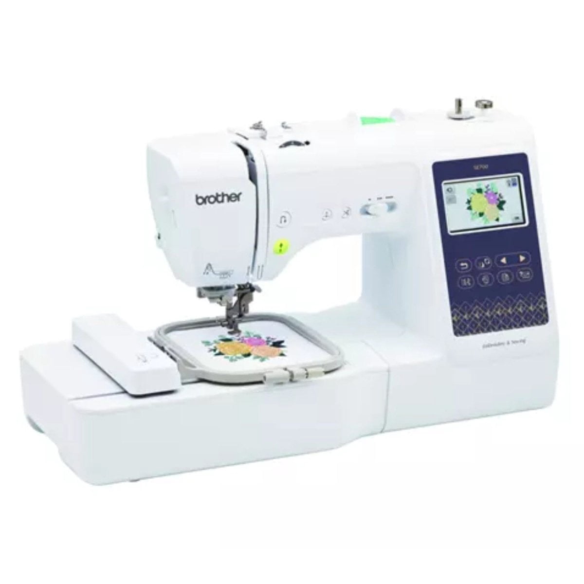 Brother SE700 Embroidery & Sewing Machine w/ 4" x 4" Hoop & 40+ Access