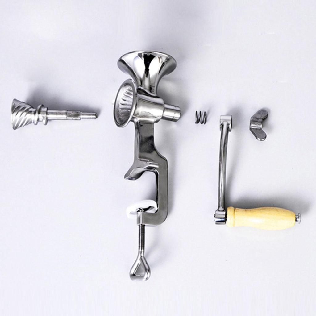 Axioma Crafts Creation Hand Crank Grain Mill Table Clamp Manual Grain