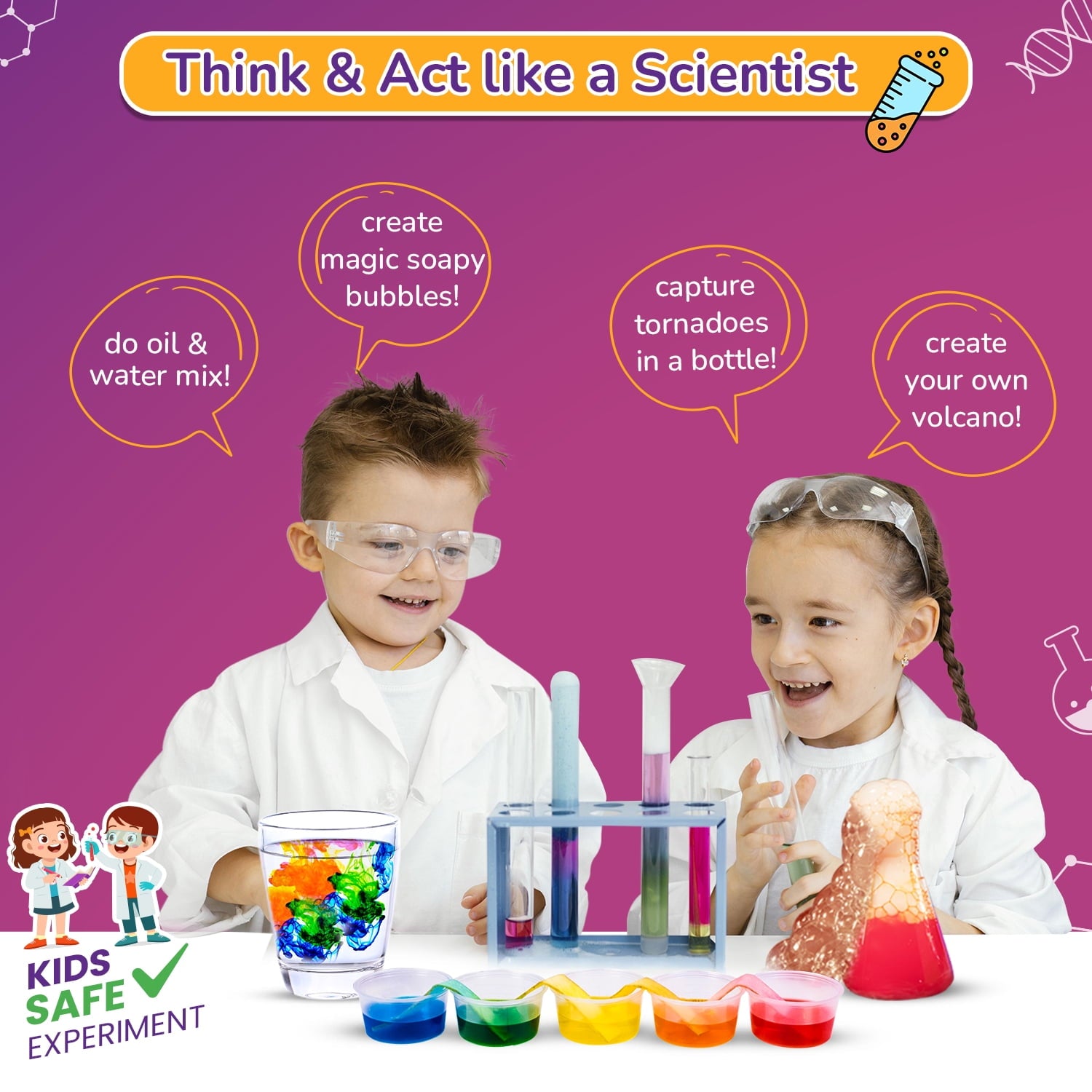 Smartivity Mega Science Kit STEAM Educational Activity Toy for Kids, B
