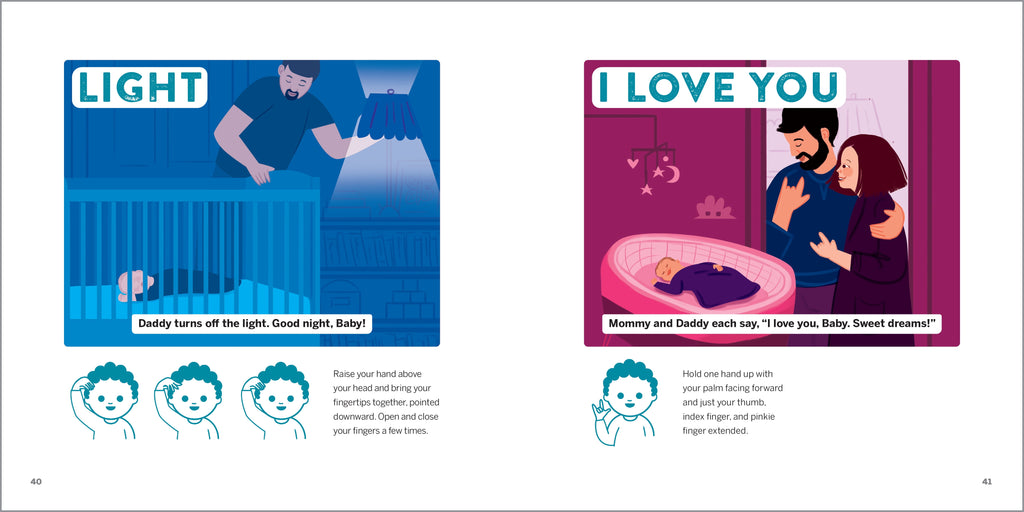 My First Book of Baby Signs: 40 Essential Signs to Learn and Practice,
