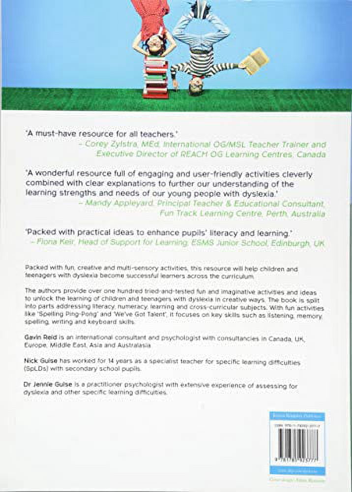 The Big Book of Dyslexia Activities for Kids and Teens, (Paperback)