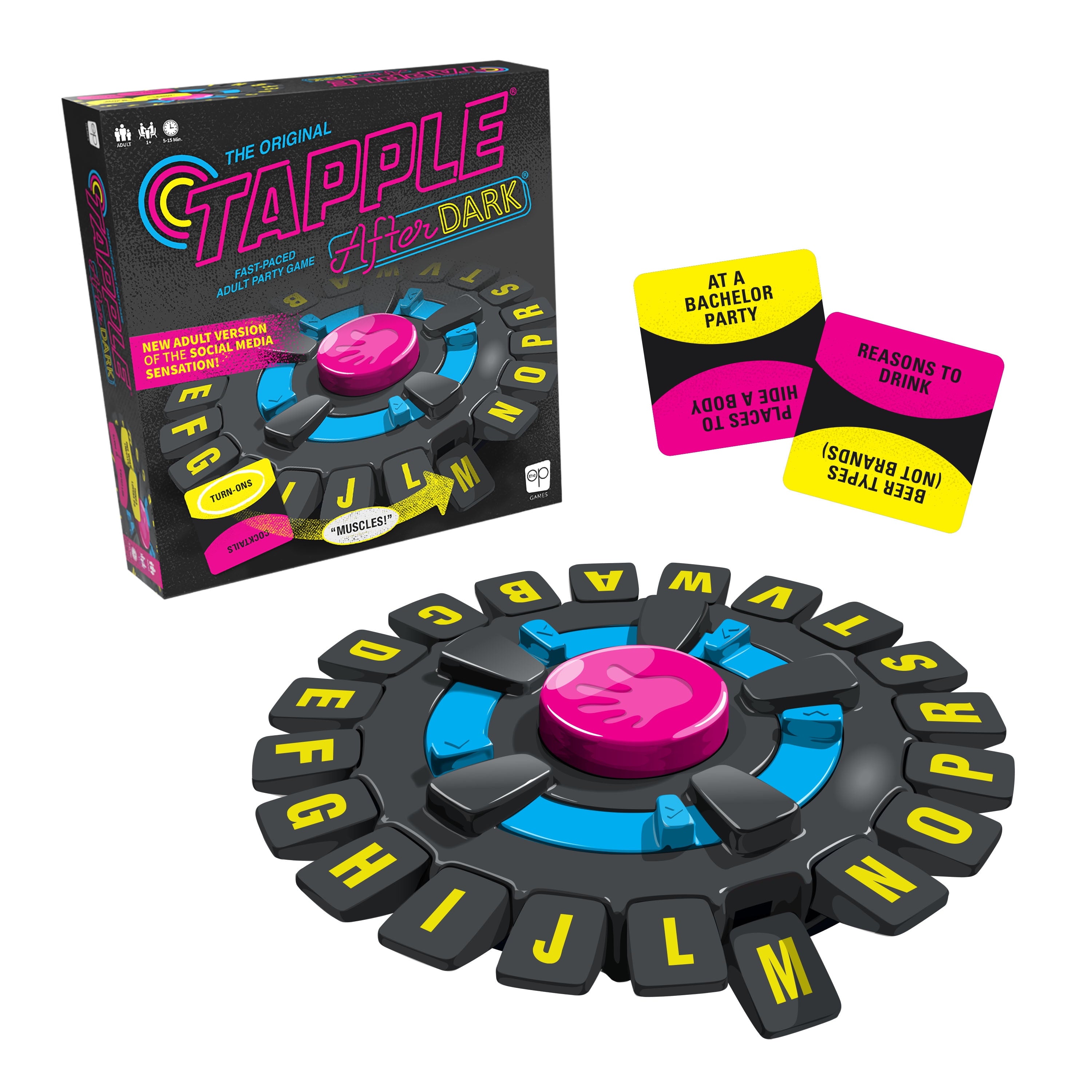 Tapple: After Dark Word Game, Fast-Paced Board Game for Ages 17+, Pick